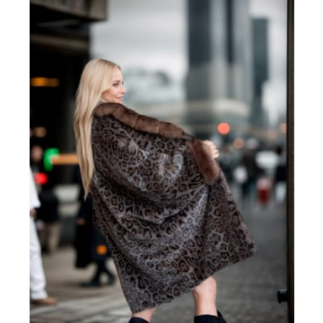 Stylish Faux Fur Coat for Women - Tngan Winter Jacket