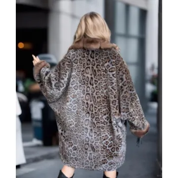 Stylish Faux Fur Coat for Women - Tngan Winter Jacket