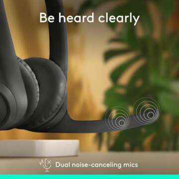 Logitech Zone 300 Wireless Headset: Clear Audio & Comfort for Work and Play