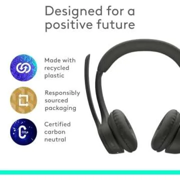 Logitech Zone 300 Bluetooth Headset - Clear Sound & Comfort