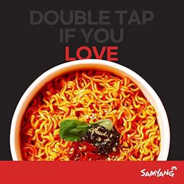 Samyang Buldak Korean Hot Spicy Chicken Stir-Fried Ramyun Noodles 4.94 oz (Pack of 5)