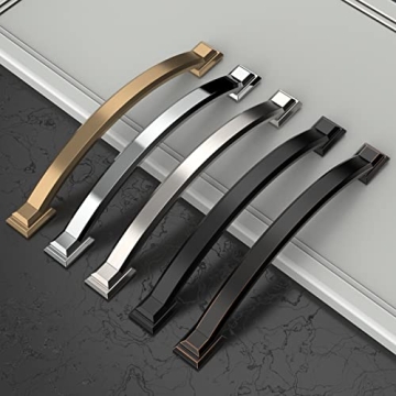 Asidrama 5 Inch Champagne Bronze Cabinet Handles - Versatile Storage Solutions