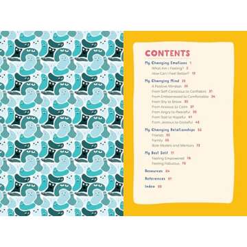 Positive Mindset Puberty Book for Girls