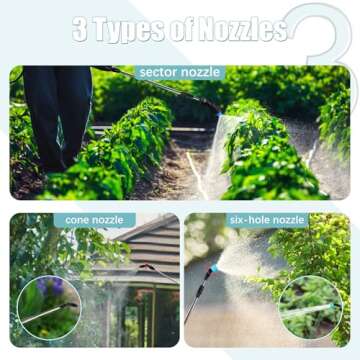 2 Gallon Electric Rechargeable Garden Sprayer for Effortless Watering