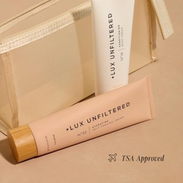 Lux Unfiltered First Class Glow Travel Kit - Perfect Tanning Set