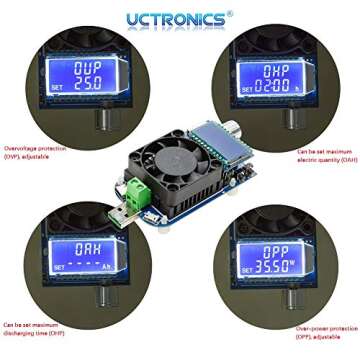Advanced UCTRONICS Electronic Load Tester for USB Devices
