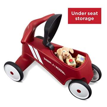 Radio Flyer Scoot About Sport Ride-On Toy for Toddlers 1-3