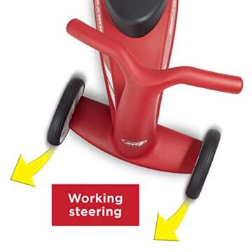 Radio Flyer Scoot About Sport Ride-On Toy for Toddlers 1-3