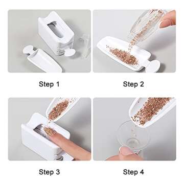 Ncana Dip Powder Recycling Tray for Nail Art