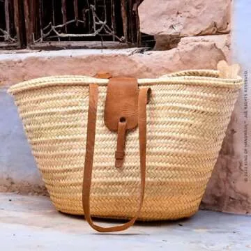 Fashionable Summer Beach Bag Tote - Versatile Straw Beach Bags For Women, Straw Bags Women Handbags, Practical Handmade Totes For Summer Outings, Woven Bag Ideal For Beach Vacation