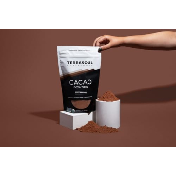 Terrasoul Organic Cacao Powder for Smoothies and Baking