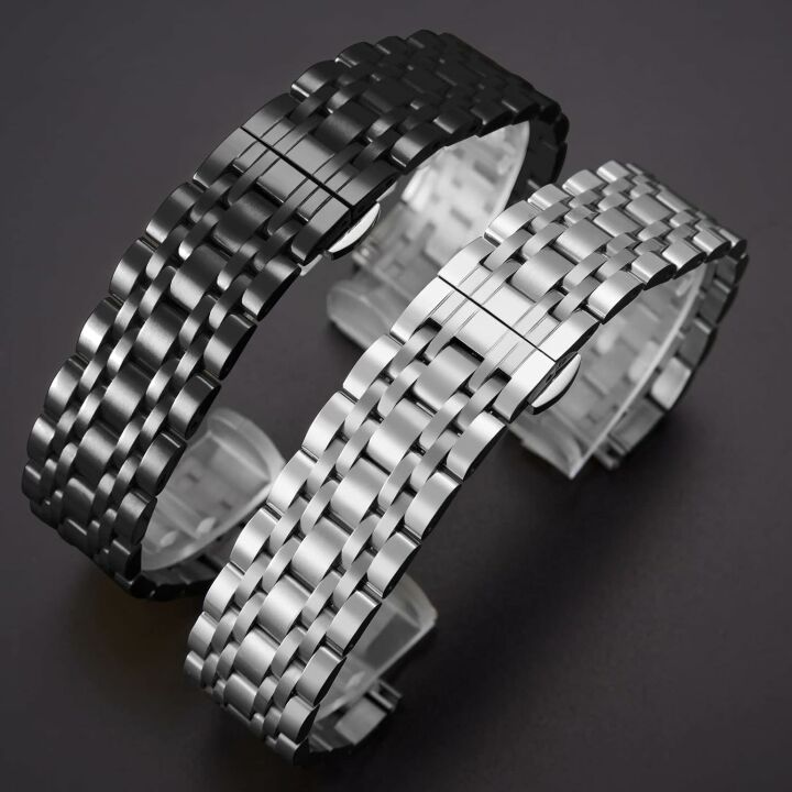 BINLUN Stainless Steel Watch Band - 6 Colors Available