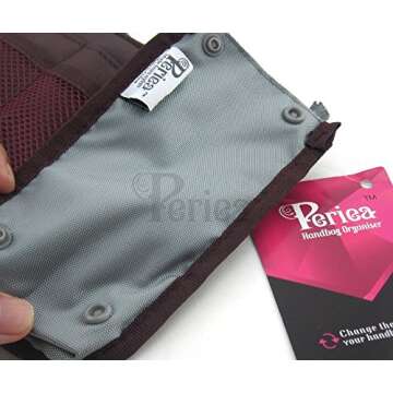 Smart Purse Organizer with 13 Pockets & Handles