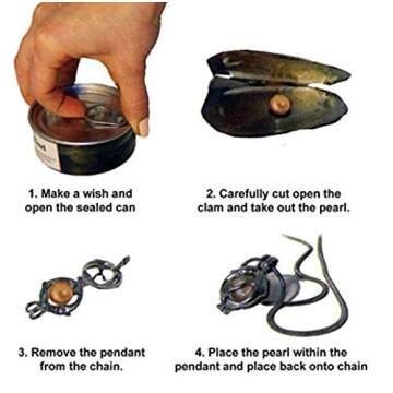 Love Pearl Turtle Wish Kit: DIY Pendant Necklace