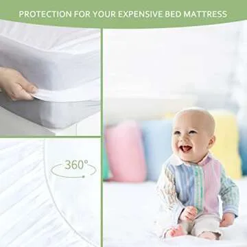 Breathable Waterproof Twin Mattress Protector for Kids