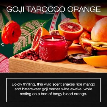 Voluspa Goji Tarocco Orange Candle - Clean Scented Experience