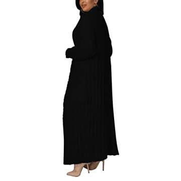 Women Flowy Long Open Front Cover Up Casual Long Sleeve Cardigan