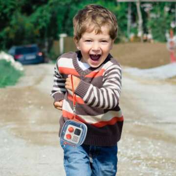 Transparent Carrying Case for YOTO Mini - Audio Music Players, Portable Storage Small Bag Compatible with Yoto Mini and Cards, Mini Organizer with Hand Strap and Adjustable Shoulder Strap Blue