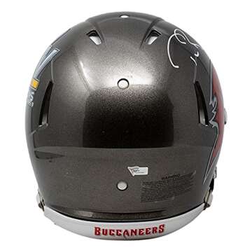 Tom Brady Signed Tampa Bay Full Size SB LV Speed Authentic Helmet Fanatics LOA