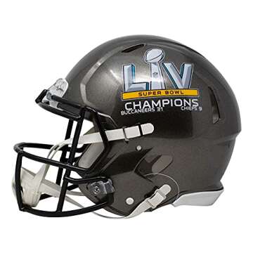 Tom Brady Signed Tampa Bay Full Size SB LV Speed Authentic Helmet Fanatics LOA