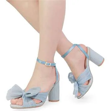 VIMISAOI High Block Heel Sandals for Women
