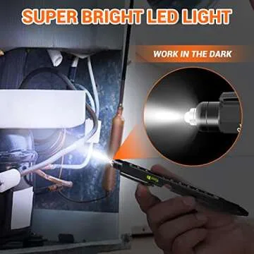 WEARXI Mens Valentines Day Gifts for Him, 9 in 1 Multitool Pen Gifts for Men, Mens Gifts for Him, Birthday Gifts for Men/Boyfriend, Dad Gifts for Men Who Have Everything, Gifts for Dad,Grandpa,Husband