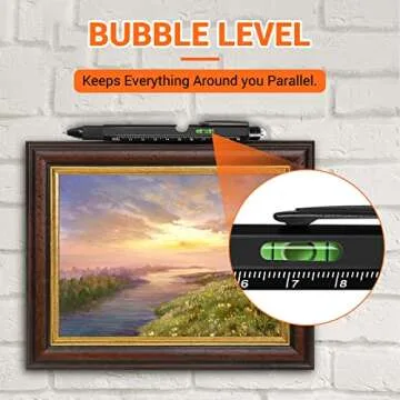 WEARXI Mens Valentines Day Gifts for Him, 9 in 1 Multitool Pen Gifts for Men, Mens Gifts for Him, Birthday Gifts for Men/Boyfriend, Dad Gifts for Men Who Have Everything, Gifts for Dad,Grandpa,Husband