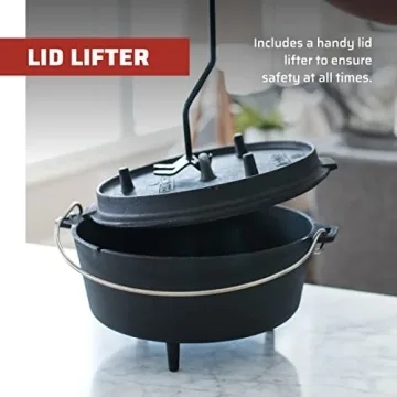 Camp Chef 14 Dutch Oven - Versatile Cast Iron Cooking