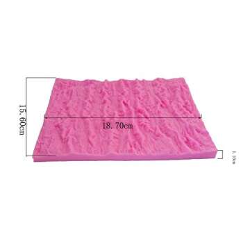 Fondant Impression Mat | Tree Bark Design for Cake Decorating