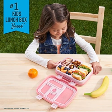 Bentgo Kids Lunch Box - Glitter Design for Ages 3-7