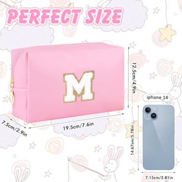 URSKYTOUS Makeup Bag - Personalized Gift for Girls