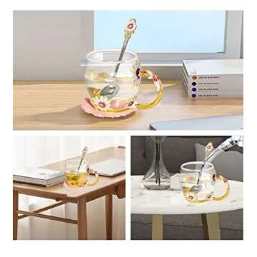 Elegant Cenyye Glass Tea Cup for Unique Gifts