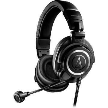 Audio-Technica ATH-M50xSTS Streaming Headset - Adjustable XLR Design