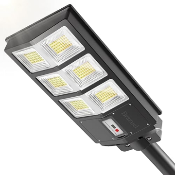 Brazuel 1000W Solar Street Lights for Outdoor Security