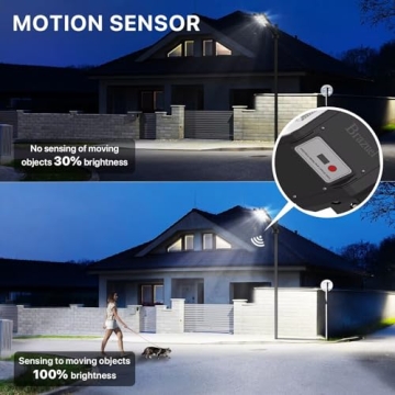 Brazuel 1000W Solar Street Lights for Outdoor Security