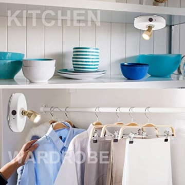 HONWELL LED Battery Powered Spotlight 2 Pack for Art