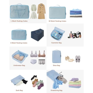Efficient Packing Cubes Set for All Travelers