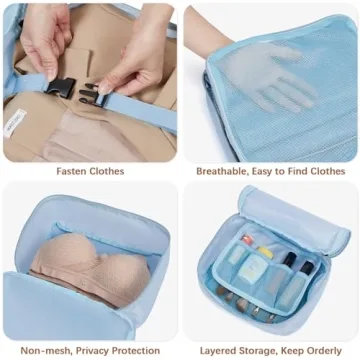 Efficient Packing Cubes Set for All Travelers