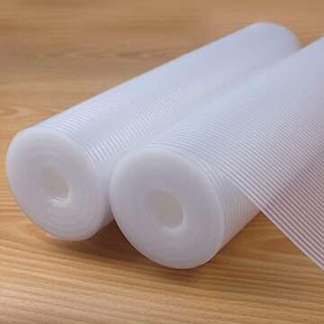 Refrigerator Liners, Shelf Liners for Kitchen Cabinet, Washable Oil-Proof for Drawer, Cabinet, Shelv...