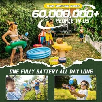 Anstoy Automatic Gel Ball Blaster, Light Waterproof Splatter Ball Blaster Gelfire Toy with Gel Rounds, Sight & Eyewear for Orby Outdoor Shooting Game Party Gift Ages 14 & Up - Love