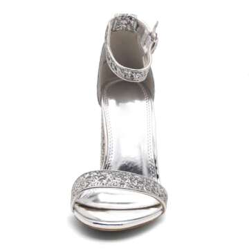 Herstyle Rosemmina Women’s Chunky Block Heels Open Toe Dress Heeled Sandals Ankle Strappy High Hee...