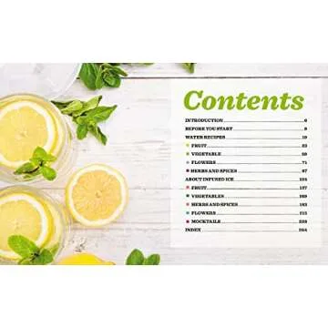 Infused Water and Ice: 100 Fun Recipes for Healthy Hydration