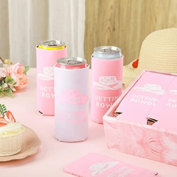 Bachelorette Party Can Cooler Sleeves Set for Bridal Celebrations