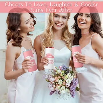 Bachelorette Party Can Cooler Sleeves Set for Bridal Celebrations