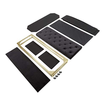 Inspire Me! Jessica Ottoman Bench with Storage Dividers