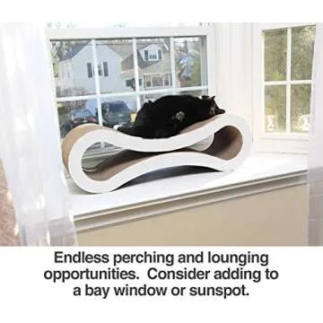 Ultimate Cat Scratcher Lounge - Durable & Reversible for Cats