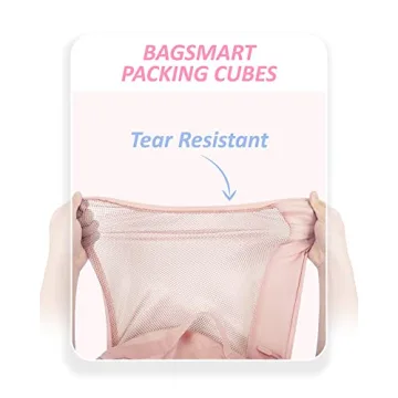 BAGSMART Packing Cubes 7 Set for Travel Essentials