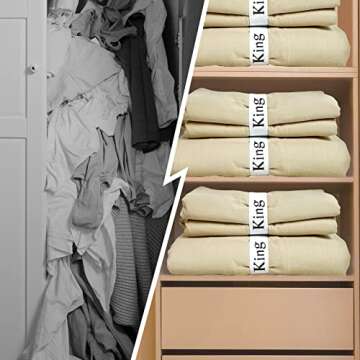 Stylish Jajahu Bed Sheet Organizer Bands | 4Pcs Set to Declutter