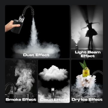 COLBOR CF3 Portable Fog Machine for Stunning Effects at Events