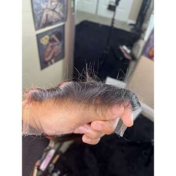 Myshinywigs 5x5 Real HD Lace Closure Skinlike Straight Human Hair Closure Pre Plucked with Baby Hair Brazilian Virgin Thin Invisible 5x5 Lace Closure Serrated Edge 18 Inch Closure Only